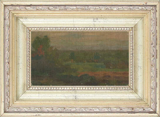 Крымов Николай Петрович. Закат. Этюд